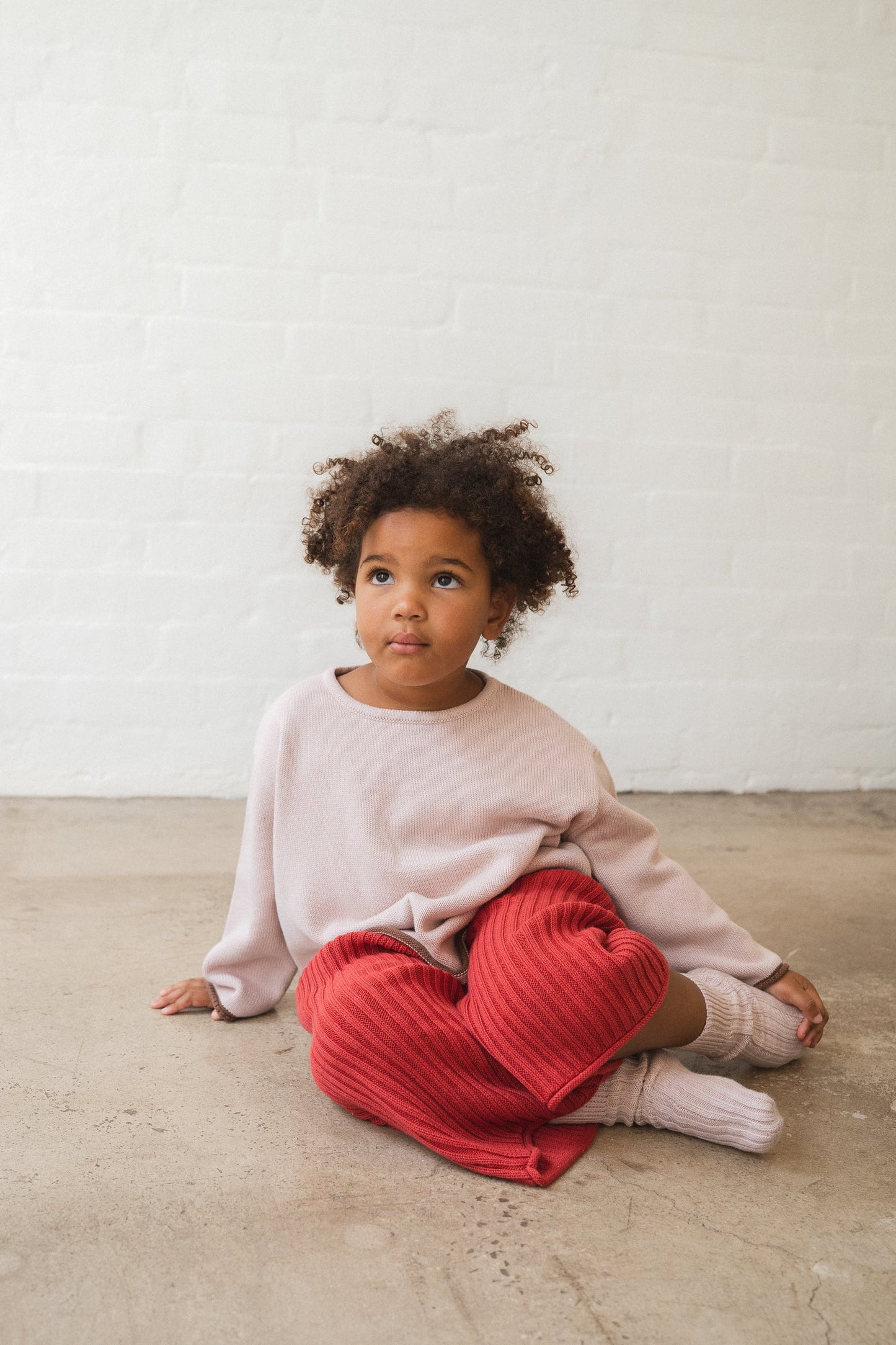 Knit Socks | Dusty Pink