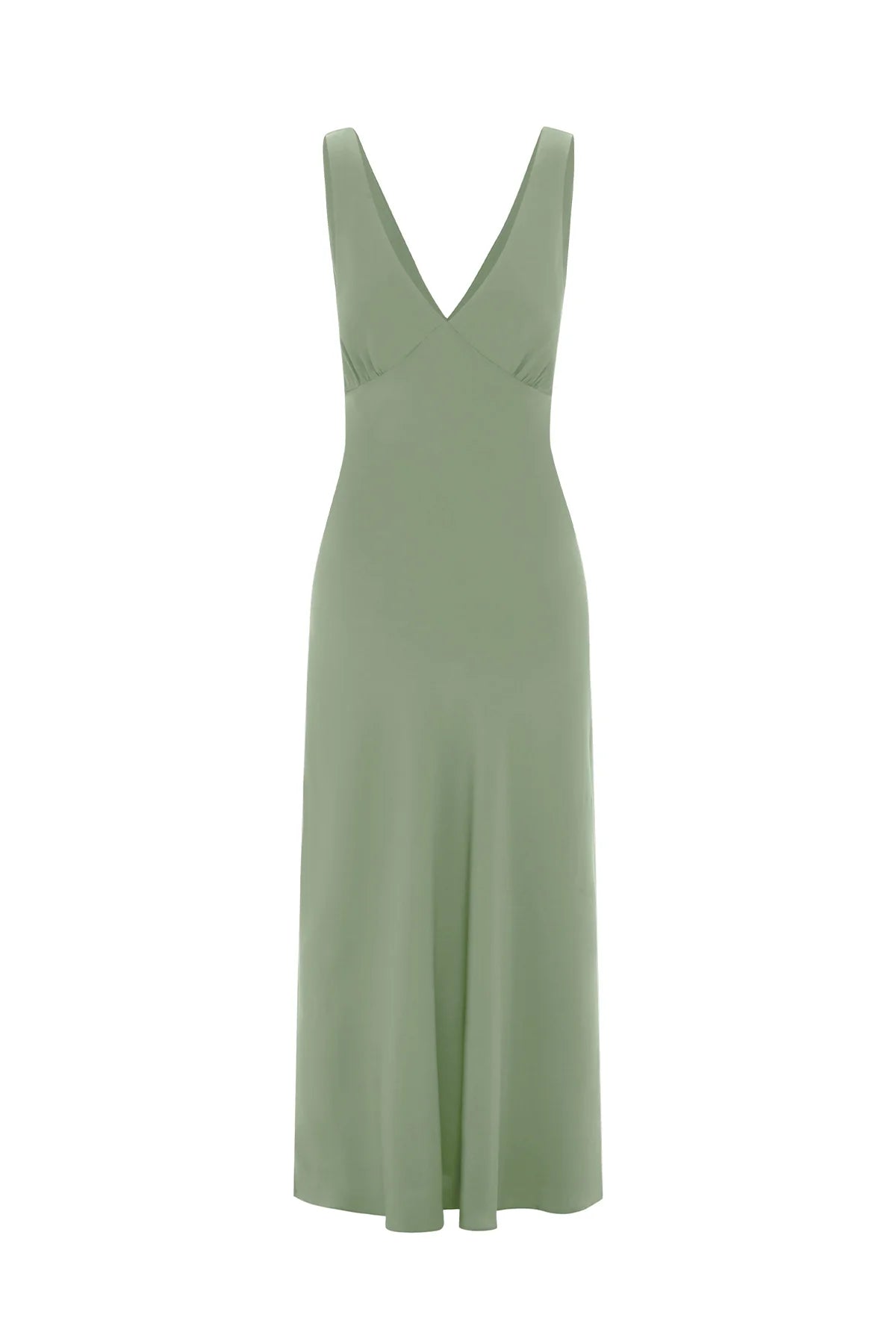 Plunge Bias Dress | Oliva