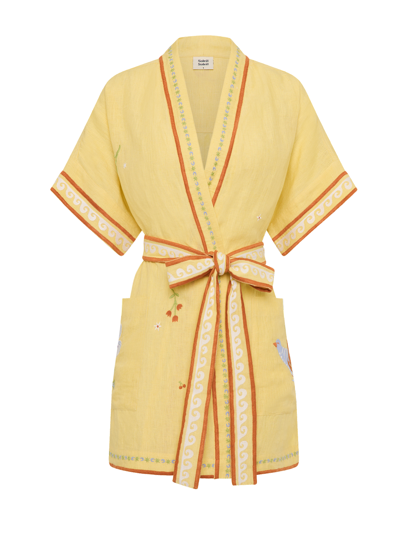 Lennon Mini Dress | Charm Embroidery