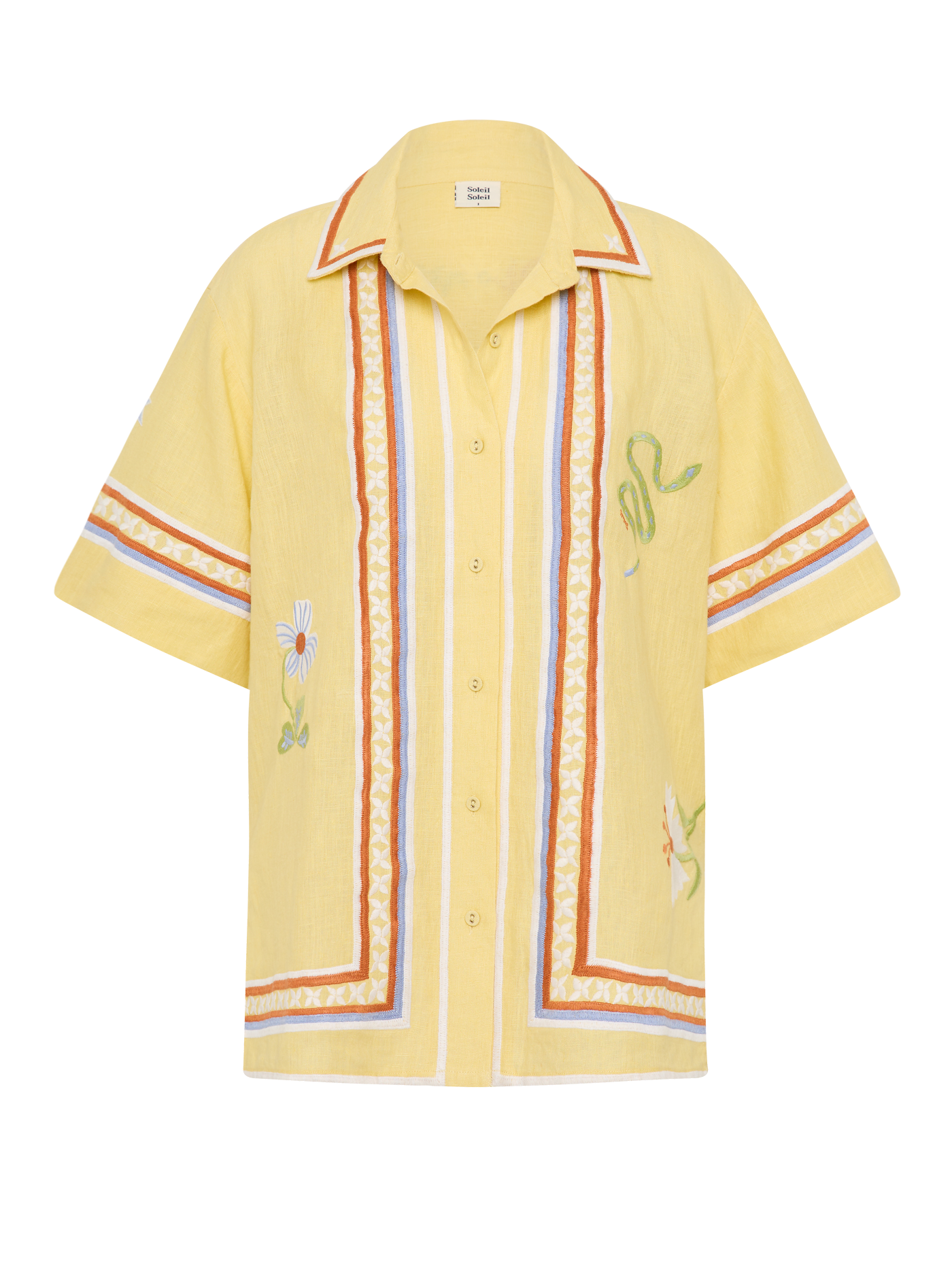 Darcy Shirt | Charm Embroidery