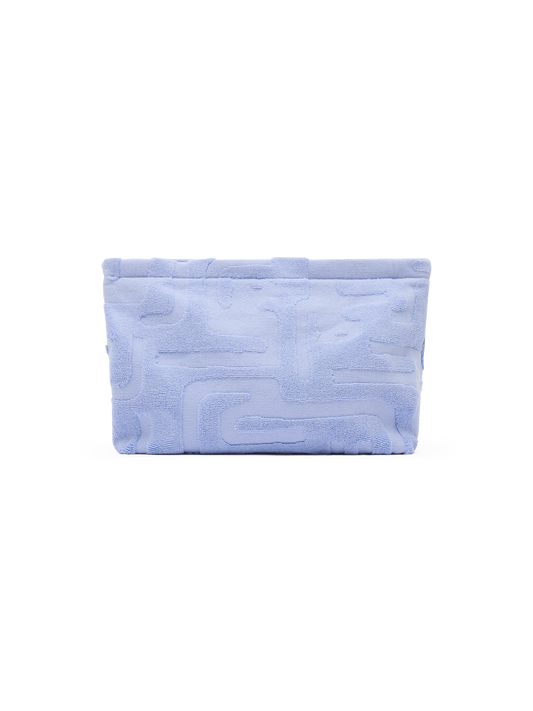 Towelling Pouch | Kin Cornflower