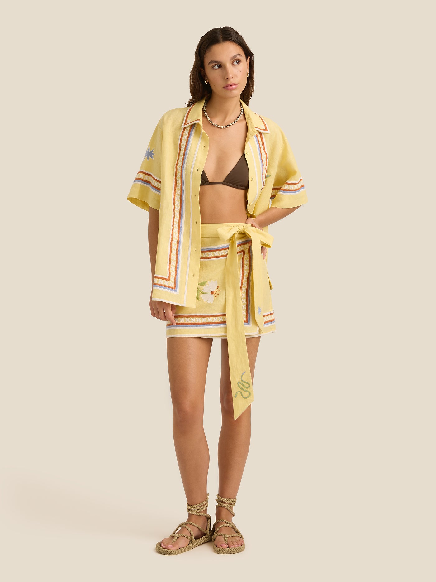 Darcy Shirt | Charm Embroidery