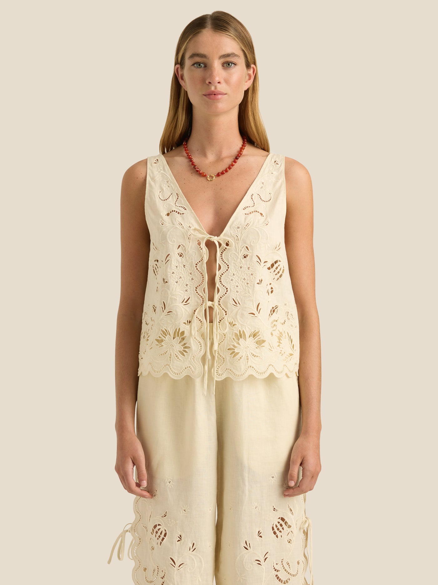 Kaia Top | Serpentine Broderie