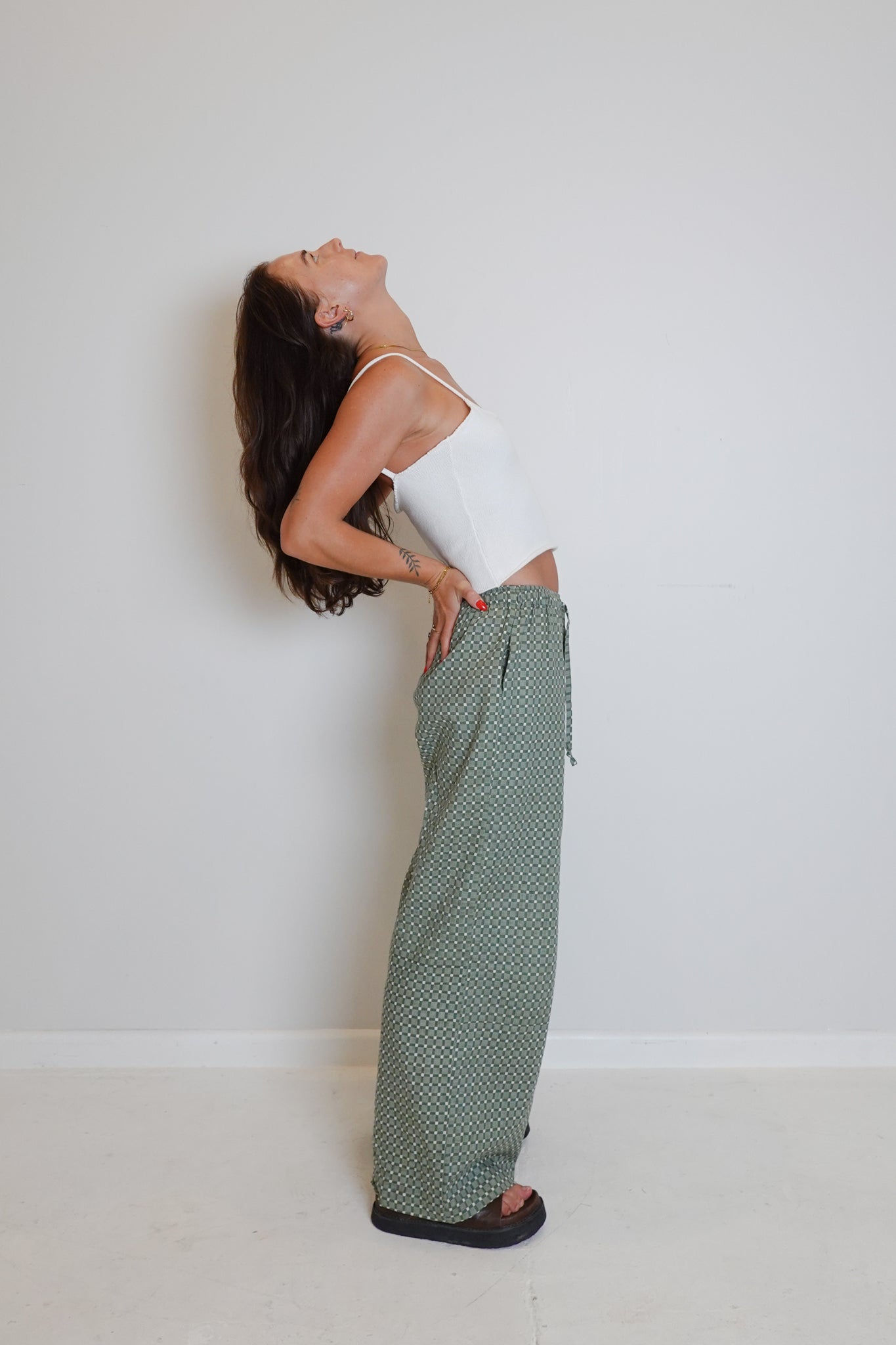 Cove Knit Singlet | White