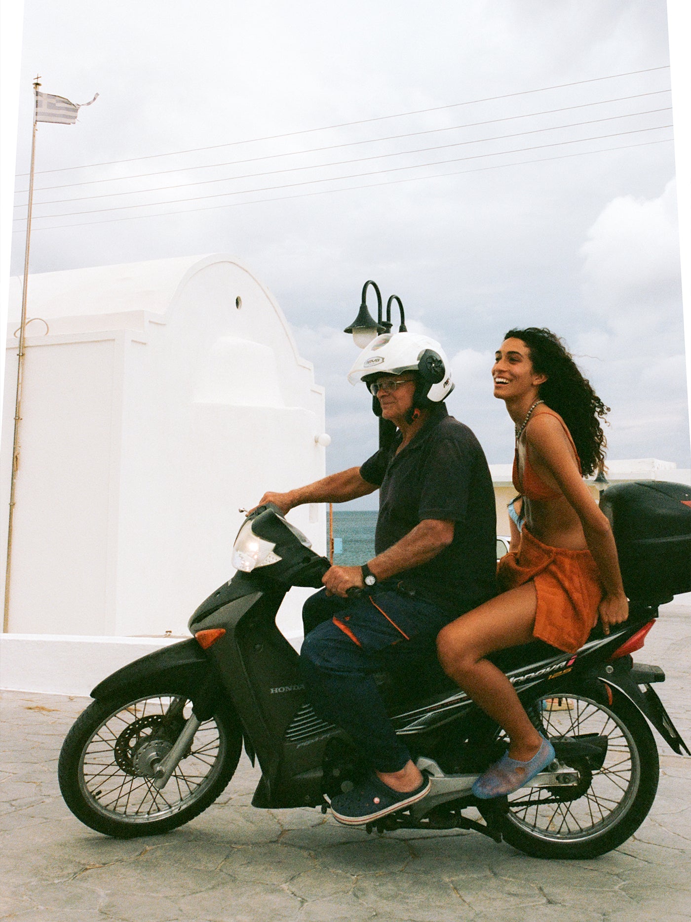 Towelling Wrap Skirt | Kin Clay