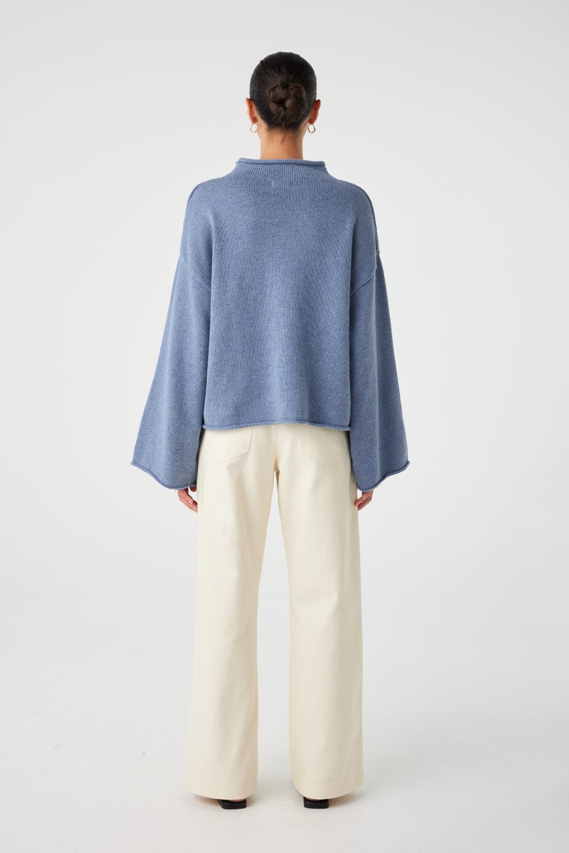 Maeve Sweater | Denim Blue
