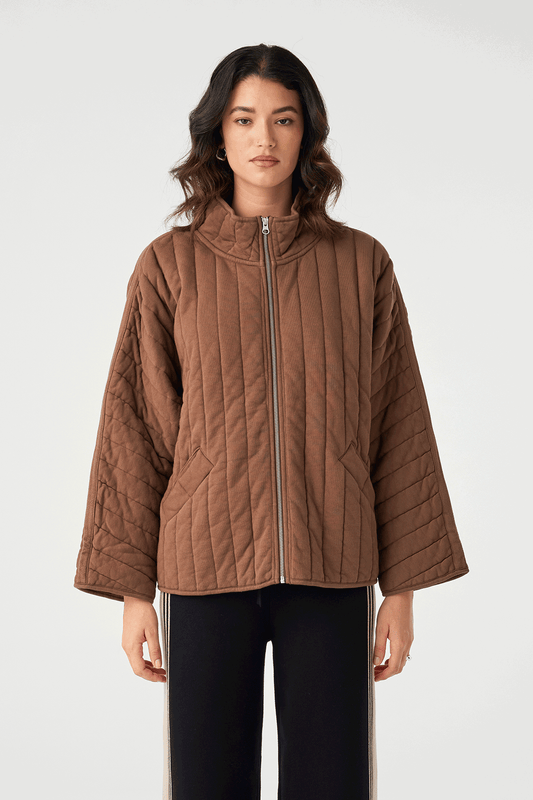 Tessa Jacket | Chocolate
