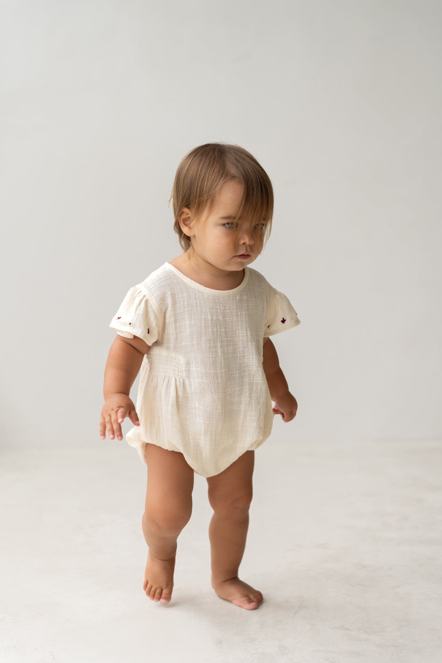 Blossom Romper | Natural