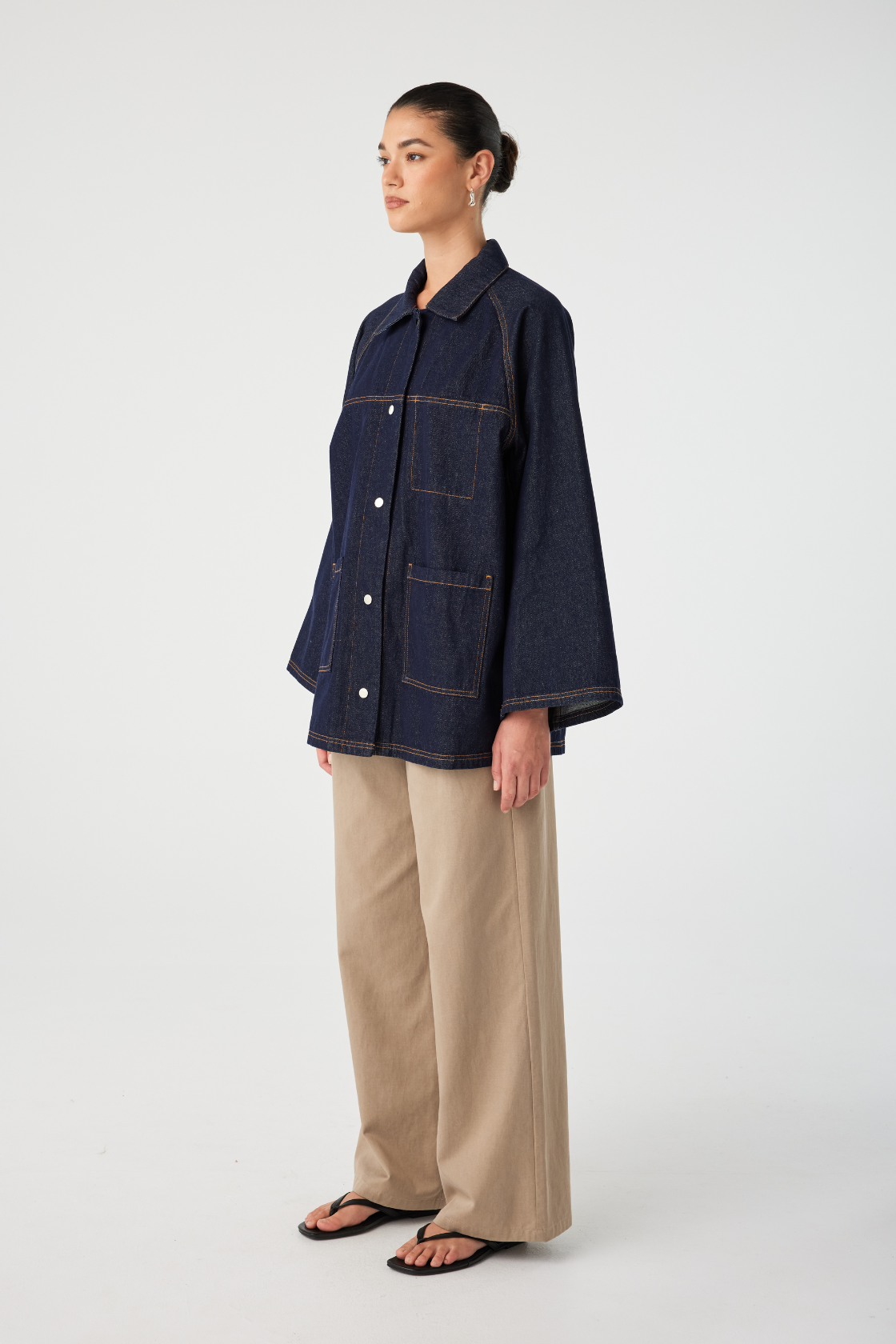 Alma Jacket | Denim - Indigo