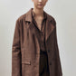 Anouk Blazer - Chocolate